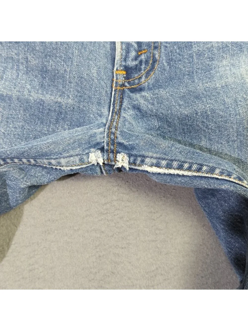 Levi's VTG Jean Mens 36x33 Fits 34x28 Blue 20505-0217 Straight Denim Made In USA